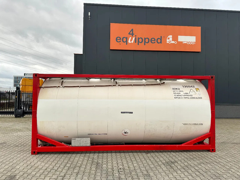 SINGAMAS 20FT ISO, 26.000L/1-COMP/3 BAFFELS/3 manholes, 5Y inspection: 06/2027 - Lagringstank: bilde 2 SINGAMAS 20FT ISO, 26.000L/1-COMP/3 BAFFELS/3 manholes, 5Y inspection: 06/2027 - Lagringstank: bilde 2