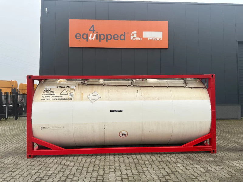 SINGAMAS 20FT ISO, 26.000L/1-COMP/3 BAFFELS/3 manholes, 5Y inspection: 06/2027 - Lagringstank: bilde 2 SINGAMAS 20FT ISO, 26.000L/1-COMP/3 BAFFELS/3 manholes, 5Y inspection: 06/2027 - Lagringstank: bilde 2