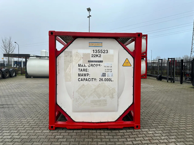 SINGAMAS 20FT ISO, 26.000L/1-COMP/3 BAFFELS/3 manholes, 5Y inspection: 06/2027 - Lagringstank: bilde 5 SINGAMAS 20FT ISO, 26.000L/1-COMP/3 BAFFELS/3 manholes, 5Y inspection: 06/2027 - Lagringstank: bilde 5
