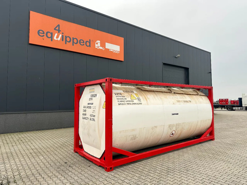 SINGAMAS 20FT ISO, 26.000L/1-COMP/3 BAFFELS/3 manholes, 5Y inspection: 06/2027 - Lagringstank: bilde 1 SINGAMAS 20FT ISO, 26.000L/1-COMP/3 BAFFELS/3 manholes, 5Y inspection: 06/2027 - Lagringstank: bilde 1