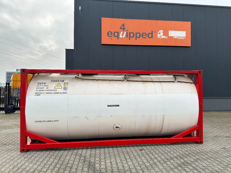 SINGAMAS 20FT ISO, 26.000L/1-COMP/3 BAFFELS/3 manholes, 5Y inspection: 06/2027 - Lagringstank: bilde 2 SINGAMAS 20FT ISO, 26.000L/1-COMP/3 BAFFELS/3 manholes, 5Y inspection: 06/2027 - Lagringstank: bilde 2