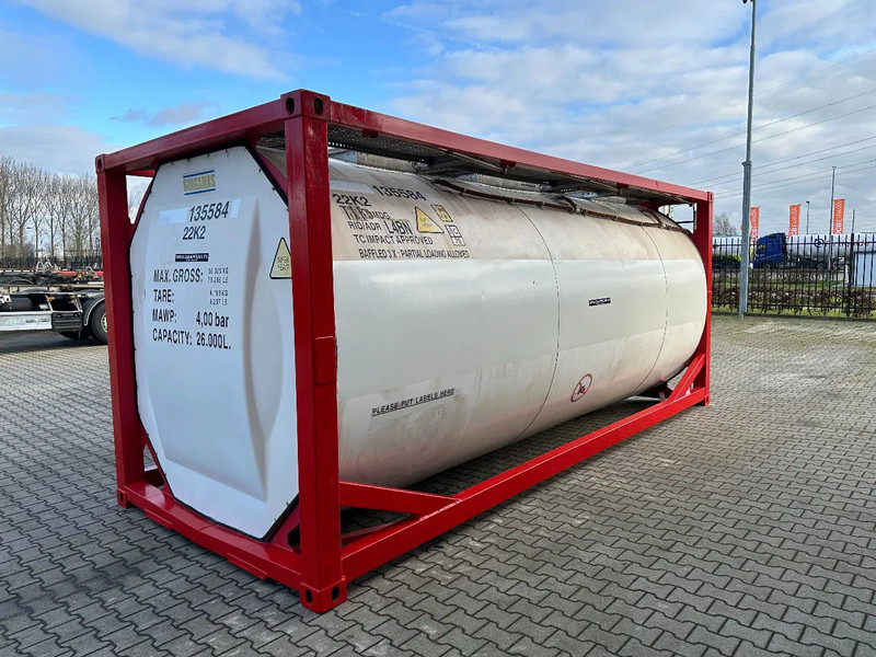 SINGAMAS 20FT ISO, 26.000L/1-COMP/3 BAFFELS/3 manholes, ADR inspectio valid till: 07/2025 - Lagringstank: bilde 4 SINGAMAS 20FT ISO, 26.000L/1-COMP/3 BAFFELS/3 manholes, ADR inspectio valid till: 07/2025 - Lagringstank: bilde 4