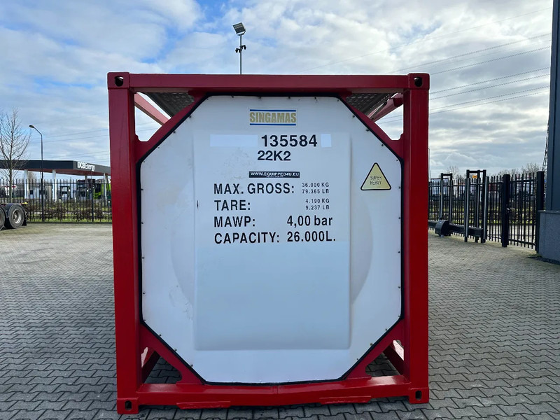 SINGAMAS 20FT ISO, 26.000L/1-COMP/3 BAFFELS/3 manholes, ADR inspectio valid till: 07/2025 - Lagringstank: bilde 5 SINGAMAS 20FT ISO, 26.000L/1-COMP/3 BAFFELS/3 manholes, ADR inspectio valid till: 07/2025 - Lagringstank: bilde 5