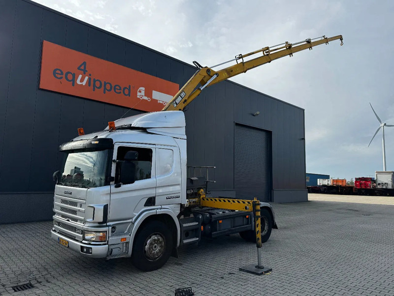 Scania P114-340 + HIAB 19-5 crane + remote / Euro-3 / 3 pedals / NL-truck / APK: 12-2025 - Kranbil: bilde 3 Scania P114-340 + HIAB 19-5 crane + remote / Euro-3 / 3 pedals / NL-truck / APK: 12-2025 - Kranbil: bilde 3