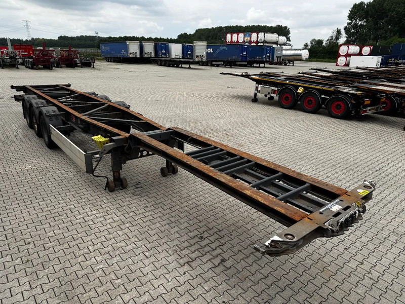 Schmitz Cargobull 45FT HC, Leergewicht: 4.240kg, BPW+Trommel, NL-Chassis - Container-transport/ Vekselflak semitrailer: bilde 4 Schmitz Cargobull 45FT HC, Leergewicht: 4.240kg, BPW+Trommel, NL-Chassis - Container-transport/ Vekselflak semitrailer: bilde 4