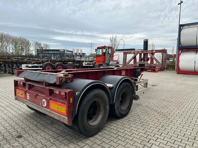 Van Hool 2 AXLE 20FT TIPPING-CHASSIS, TWIN-TIRES, BPW + DRUM, ALCOA - Container-transport/ Vekselflak semitrailer: bilde 3 Van Hool 2 AXLE 20FT TIPPING-CHASSIS, TWIN-TIRES, BPW + DRUM, ALCOA - Container-transport/ Vekselflak semitrailer: bilde 3