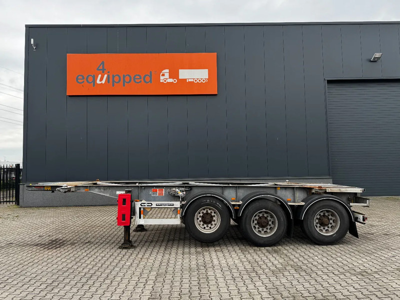 Van Hool 20FT / 20FT SWAP ADR (EX/II, EX/III, FL, OX, AT), BPW, disc brakes, liftaxle, galvanized, ALCOA, NL-Chassis, empty weight 3.300K - Container-transport/ Vekselflak semitrailer: bilde 2 Van Hool 20FT / 20FT SWAP ADR (EX/II, EX/III, FL, OX, AT), BPW, disc brakes, liftaxle, galvanized, ALCOA, NL-Chassis, empty weight 3.300K - Container-transport/ Vekselflak semitrailer: bilde 2
