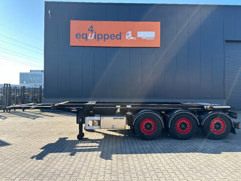 Van Hool 20FT Tipping-chassis, ADR (EX/II, EX/III, FL, AT), SAF, 2 liftaxles - Container-transport/ Vekselflak semitrailer: bilde 3 Van Hool 20FT Tipping-chassis, ADR (EX/II, EX/III, FL, AT), SAF, 2 liftaxles - Container-transport/ Vekselflak semitrailer: bilde 3