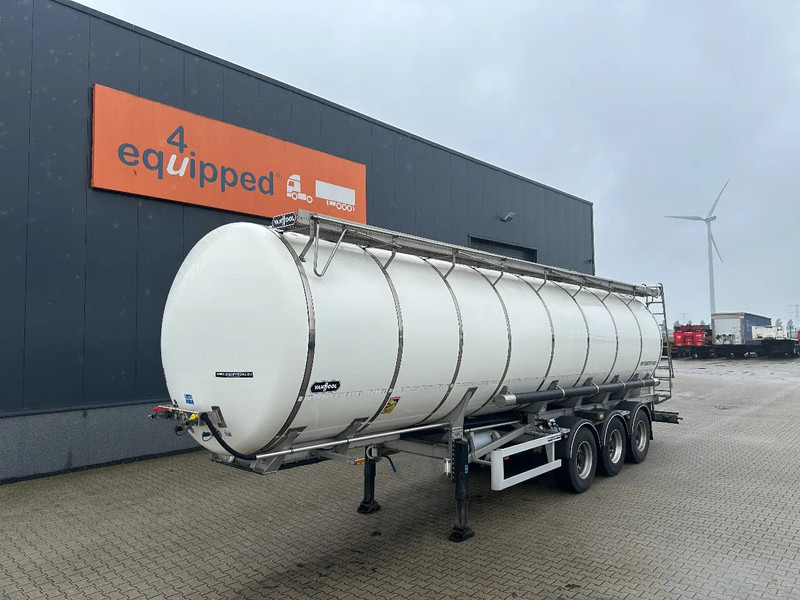 Van Hool FOOD / 39.000L / 3-COMP / ADR-attest (AT, FL) / NL-trailer / APK: 04/2026 - Tanksemi: bilde 1 Van Hool FOOD / 39.000L / 3-COMP / ADR-attest (AT, FL) / NL-trailer / APK: 04/2026 - Tanksemi: bilde 1