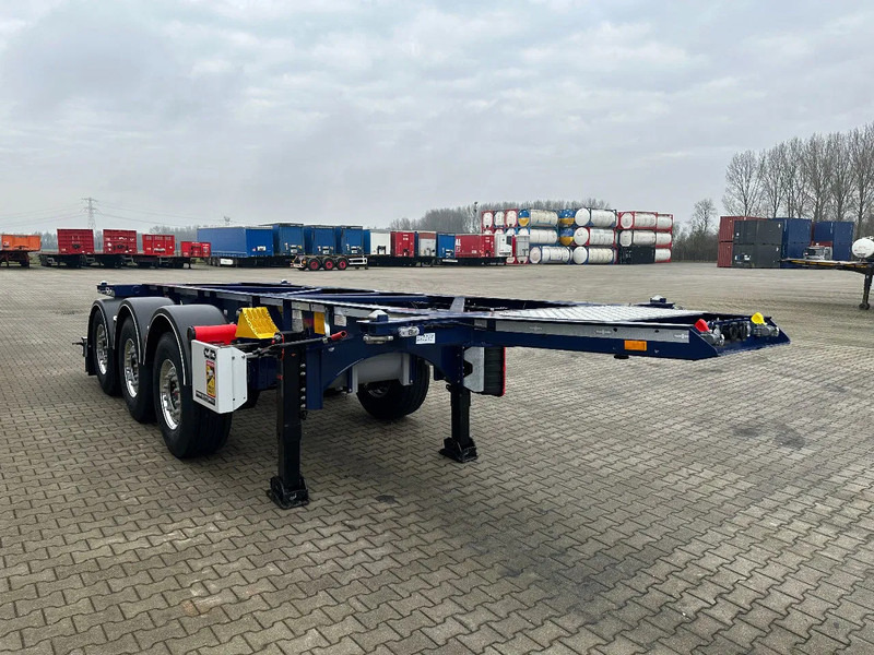 Van Hool NEW / DIRECT AVAILABLE 20FT / 20FT SWAP ADR-CHASSIS, DISCBRAKES, 3x available, ALU WHEELS - Container-transport/ Vekselflak semitrailer: bilde 3 Van Hool NEW / DIRECT AVAILABLE 20FT / 20FT SWAP ADR-CHASSIS, DISCBRAKES, 3x available, ALU WHEELS - Container-transport/ Vekselflak semitrailer: bilde 3