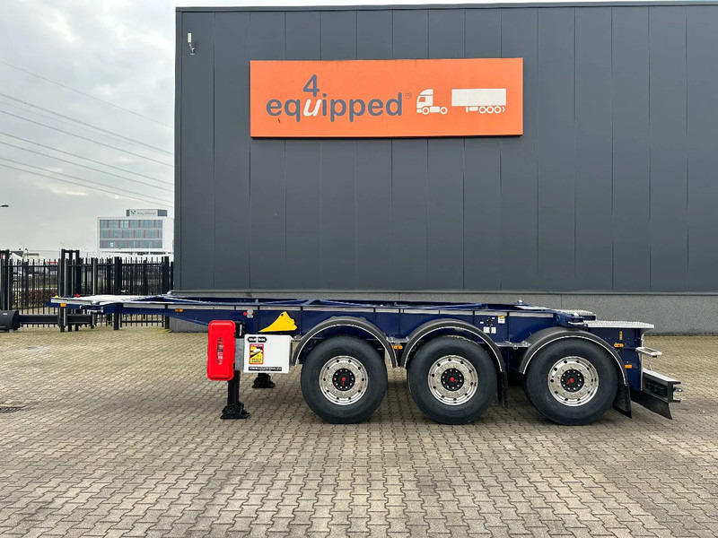 Van Hool NEW / DIRECT AVAILABLE 20FT / 20FT SWAP ADR-CHASSIS, DISCBRAKES, 3x available, ALU WHEELS - Container-transport/ Vekselflak semitrailer: bilde 2 Van Hool NEW / DIRECT AVAILABLE 20FT / 20FT SWAP ADR-CHASSIS, DISCBRAKES, 3x available, ALU WHEELS - Container-transport/ Vekselflak semitrailer: bilde 2