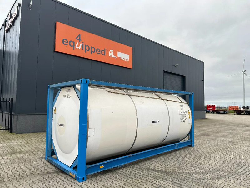 Lagringstank for transport av kjemikalier Welfit Oddy 20FT ISO, T12, 25.100L /1-COMP / BAFFELS, ADR-tests valid until 02/2027: bilde 1