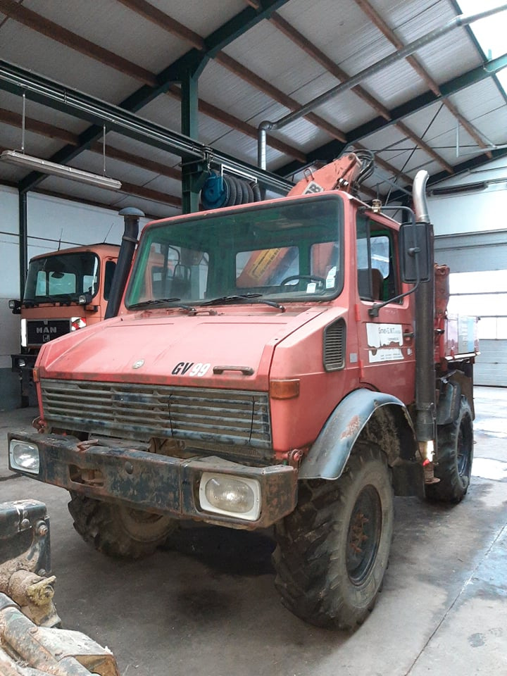 UNIMOG 1250 - Kranbil: bilde 1 UNIMOG 1250 - Kranbil: bilde 1