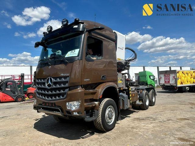 MERCEDES-BENZ Arocs 3351/6x6/Palfinger Epolsion S260/Langholz - Tømmerbil: bilde 1 MERCEDES-BENZ Arocs 3351/6x6/Palfinger Epolsion S260/Langholz - Tømmerbil: bilde 1