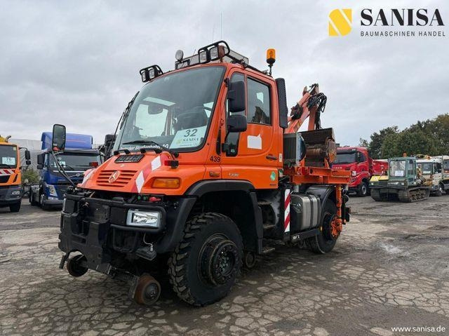 Unimog U400/ Zweiwege/ Rail/ Gleis/Mulag - Utility-/ Spesiell maskin: bilde 1 Unimog U400/ Zweiwege/ Rail/ Gleis/Mulag - Utility-/ Spesiell maskin: bilde 1