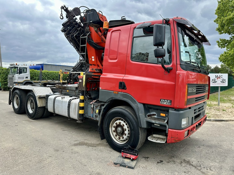 DAF 85 CF 430 6x4 CRANE PK 32.000 F (7x) + WINCH - EURO 2 - MANUAL ZF - HUB REDUCTION / STEEL SPRING - BE TRUCK - Kranbil: bilde 2 DAF 85 CF 430 6x4 CRANE PK 32.000 F (7x) + WINCH - EURO 2 - MANUAL ZF - HUB REDUCTION / STEEL SPRING - BE TRUCK - Kranbil: bilde 2