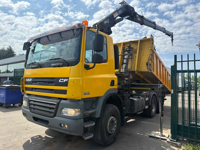 DAF CF 85.410 6X4 21T HOOKLIFT + CRANE HIAB 166-3 HIPRO + ROTATOR - 5/6F - RETARDER - TÜV 10/2025 - EURO 5 - BE TRUCK - Krokbil, Kranbil: bilde 4 DAF CF 85.410 6X4 21T HOOKLIFT + CRANE HIAB 166-3 HIPRO + ROTATOR - 5/6F - RETARDER - TÜV 10/2025 - EURO 5 - BE TRUCK - Krokbil, Kranbil: bilde 4