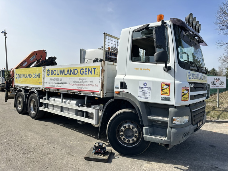 DAF CF 85.460 6x2 LIFT+LENK ACHSE + KRAN PALFINGER PK 18500 (3x) + RADIO + ROTATOR - EURO 5 - AS TRONIC - BE TRUCK - Planbil, Kranbil: bilde 1 DAF CF 85.460 6x2 LIFT+LENK ACHSE + KRAN PALFINGER PK 18500 (3x) + RADIO + ROTATOR - EURO 5 - AS TRONIC - BE TRUCK - Planbil, Kranbil: bilde 1