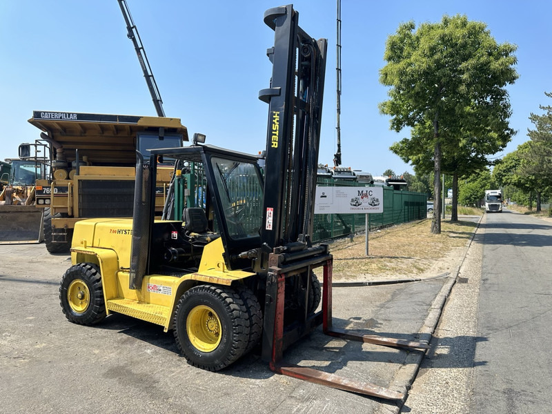 Hyster H 7.00 XL 7.0T - 5400mm - SIDESHIFT - PERKINS 4 CYLINDER - Dieseltruck: bilde 1 Hyster H 7.00 XL 7.0T - 5400mm - SIDESHIFT - PERKINS 4 CYLINDER - Dieseltruck: bilde 1