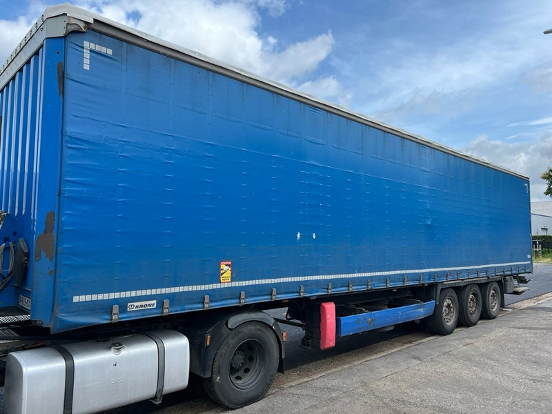Krone 3-AXLES TRAILER - SAF DISC - LIFT + STEERING AXLE - TAILLIFT - Gardintrailer: bilde 1 Krone 3-AXLES TRAILER - SAF DISC - LIFT + STEERING AXLE - TAILLIFT - Gardintrailer: bilde 1