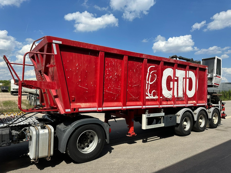 Åpen semitrailer LAG 3-AXLES ALU BOX + CRANE JONSORED 1090 DT-CORTO + CABIN - 2x EXTENDABLE - 5/6 F - BELGIAN PAPERS: bilde 7