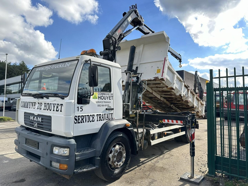 MAN LC 18.280 18T 4x2 TIPPER + CRANE (2018!!!) HIAB 099 E-2 DUO (921h!) - *157.000km* - FULL AIR - BE TRUCK - Tippbil, Kranbil: bilde 2 MAN LC 18.280 18T 4x2 TIPPER + CRANE (2018!!!) HIAB 099 E-2 DUO (921h!) - *157.000km* - FULL AIR - BE TRUCK - Tippbil, Kranbil: bilde 2