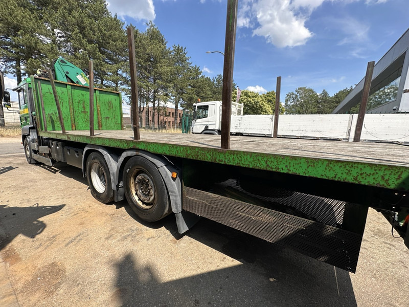 Kranbil MAN TGA 26.360 6X2 BL + CRANE PALFINGER PK 18500 (4x) - LIFT + STEERING AXLE - PLATFORM 7m75 - MANUAL GEARBOX: bilde 17