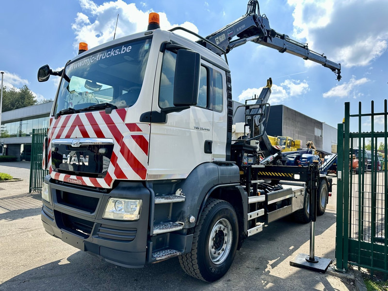 MAN TGS 33.440 6x4 BB HOOKLIFT + CRANE HIAB 166 E-3 HIDUO - RADIO - ROTATOR - EURO 5 - BE TRUCK - Krokbil, Kranbil: bilde 5 MAN TGS 33.440 6x4 BB HOOKLIFT + CRANE HIAB 166 E-3 HIDUO - RADIO - ROTATOR - EURO 5 - BE TRUCK - Krokbil, Kranbil: bilde 5