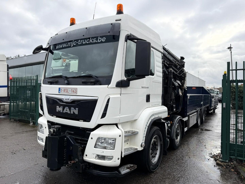 MAN TGS 35.440 8x2/4 HYDRO-DRIVE + CRANE HIAB 622 E-6 HIPRO + FLY-JIB 150X-6 + WINCH - FRONT STAB - LIFT + STEERING AXLE + PACTON 2-AXLE TRAILER - Kranbil: bilde 5 MAN TGS 35.440 8x2/4 HYDRO-DRIVE + CRANE HIAB 622 E-6 HIPRO + FLY-JIB 150X-6 + WINCH - FRONT STAB - LIFT + STEERING AXLE + PACTON 2-AXLE TRAILER - Kranbil: bilde 5