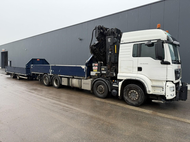 MAN TGS 35.440 8x2/4 HYDRO-DRIVE + CRANE HIAB 622 E-6 HIPRO + FLY-JIB 150X-6 + WINCH - FRONT STAB - LIFT + STEERING AXLE + PACTON 2-AXLE TRAILER - Kranbil: bilde 3 MAN TGS 35.440 8x2/4 HYDRO-DRIVE + CRANE HIAB 622 E-6 HIPRO + FLY-JIB 150X-6 + WINCH - FRONT STAB - LIFT + STEERING AXLE + PACTON 2-AXLE TRAILER - Kranbil: bilde 3