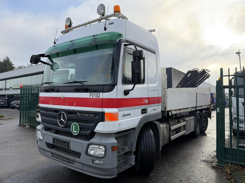 Mercedes-Benz ACTROS 2544 6x2 MP2 + CRANE ATLAS 165.2E (3x HYDR) - RADIO - *FULL AIR* - LIFT + STEERING AXLE - *299.000km* - PLATFORM 6m50 - Kranbil: bilde 3 Mercedes-Benz ACTROS 2544 6x2 MP2 + CRANE ATLAS 165.2E (3x HYDR) - RADIO - *FULL AIR* - LIFT + STEERING AXLE - *299.000km* - PLATFORM 6m50 - Kranbil: bilde 3