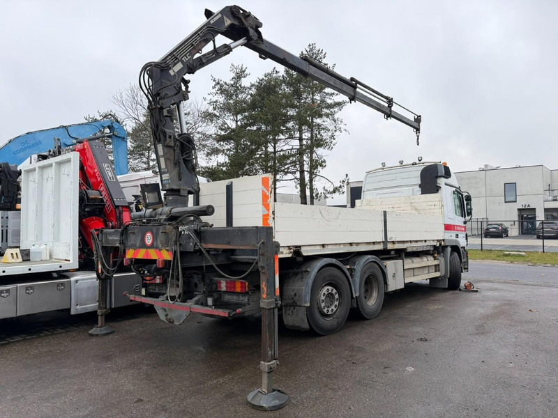 Mercedes-Benz ACTROS 2544 6x2 MP2 + CRANE ATLAS 165.2E (3x HYDR) - RADIO - *FULL AIR* - LIFT + STEERING AXLE - *299.000km* - PLATFORM 6m50 - Kranbil: bilde 4 Mercedes-Benz ACTROS 2544 6x2 MP2 + CRANE ATLAS 165.2E (3x HYDR) - RADIO - *FULL AIR* - LIFT + STEERING AXLE - *299.000km* - PLATFORM 6m50 - Kranbil: bilde 4