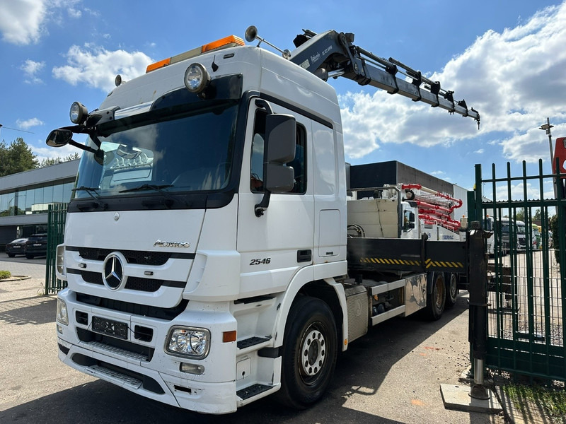Mercedes-Benz ACTROS 2546 6x2 PRITSCHE + KRAN HIAB 422 EP-6 HIPRO - *415.000km* - PLATFORM 6m50 - LIFT AXLE - MP 3 - EURO 5 - BELGIAN PAPERS - Planbil, Kranbil: bilde 3 Mercedes-Benz ACTROS 2546 6x2 PRITSCHE + KRAN HIAB 422 EP-6 HIPRO - *415.000km* - PLATFORM 6m50 - LIFT AXLE - MP 3 - EURO 5 - BELGIAN PAPERS - Planbil, Kranbil: bilde 3