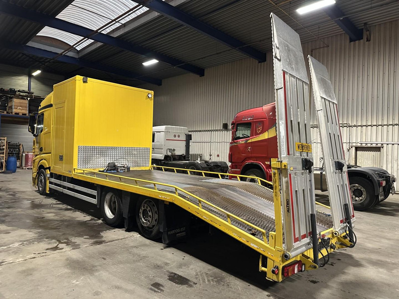 Mercedes-Benz ACTROS 2745 6x2 OPRIJWAGEN / AUTOTRANSPORTER / MACHINE CARRIER - WINCH - 6m10 - EURO 5 - LIFT AXLE - HYDR RAMPS - NL TRUCK - Transporter lastebil: bilde 2 Mercedes-Benz ACTROS 2745 6x2 OPRIJWAGEN / AUTOTRANSPORTER / MACHINE CARRIER - WINCH - 6m10 - EURO 5 - LIFT AXLE - HYDR RAMPS - NL TRUCK - Transporter lastebil: bilde 2