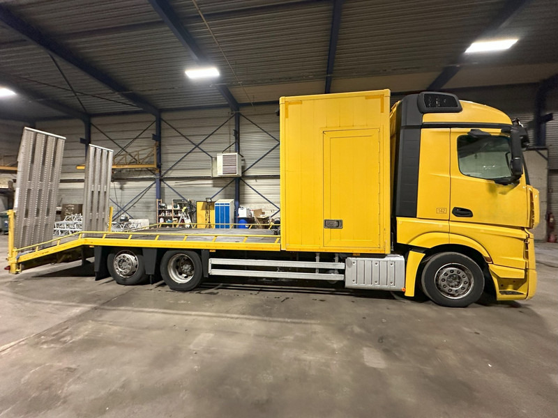 Mercedes-Benz ACTROS 2745 6x2 OPRIJWAGEN / AUTOTRANSPORTER / MACHINE TRANSPORTER - WINCH - 6m10 - EURO 5 - LIFT AXLE - HYDR RAMPS - NL TRUCK - Bergingsbil: bilde 5 Mercedes-Benz ACTROS 2745 6x2 OPRIJWAGEN / AUTOTRANSPORTER / MACHINE TRANSPORTER - WINCH - 6m10 - EURO 5 - LIFT AXLE - HYDR RAMPS - NL TRUCK - Bergingsbil: bilde 5