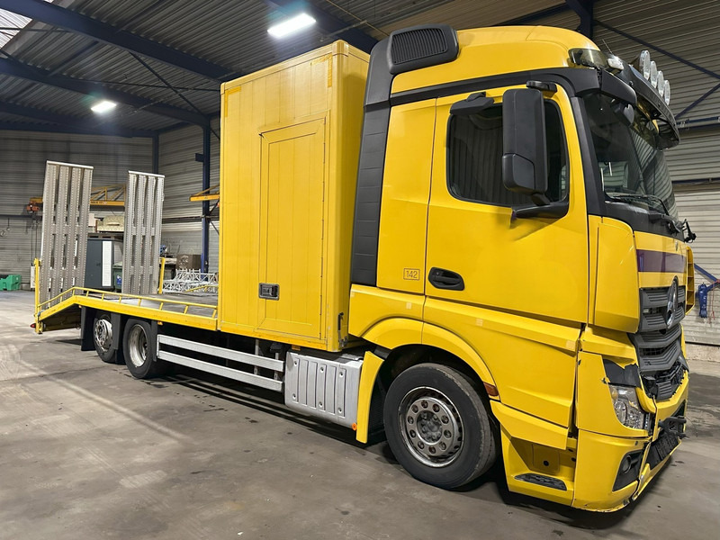 Mercedes-Benz ACTROS 2745 6x2 OPRIJWAGEN / AUTOTRANSPORTER / MACHINE TRANSPORTER - WINCH - 6m10 - EURO 5 - LIFT AXLE - HYDR RAMPS - NL TRUCK - Bergingsbil: bilde 1 Mercedes-Benz ACTROS 2745 6x2 OPRIJWAGEN / AUTOTRANSPORTER / MACHINE TRANSPORTER - WINCH - 6m10 - EURO 5 - LIFT AXLE - HYDR RAMPS - NL TRUCK - Bergingsbil: bilde 1
