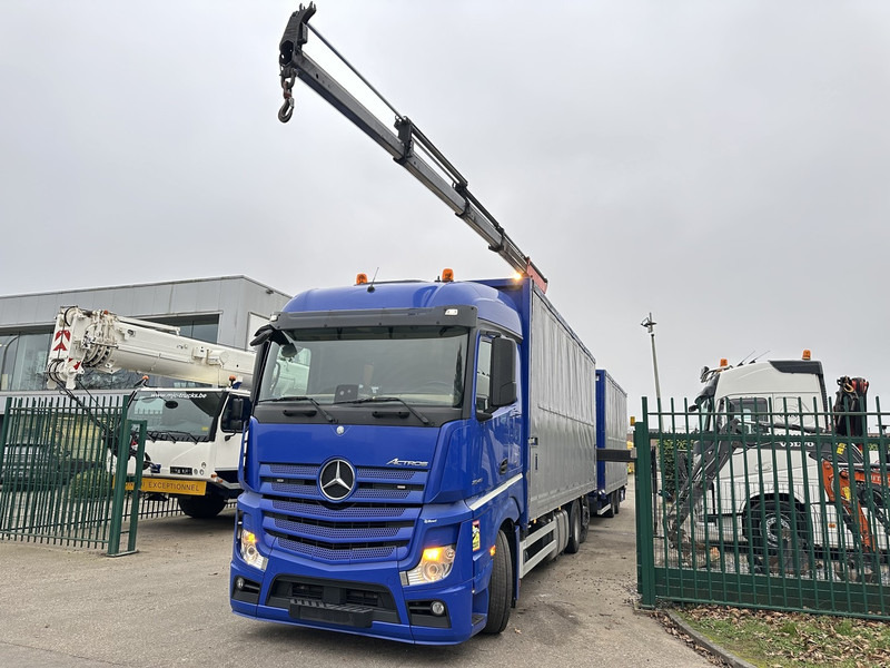 Mercedes-Benz Actros 2645 6x2 105m³ JUMBO + RETARDER + KRAN PALFINGER PK 19.001 SLD (4x) + RADIO - *FULL AIR* - FRIGO - EURO 6 - SAF AXLES - BELGIAN TRUCK - Skapbil, Kranbil: bilde 4 Mercedes-Benz Actros 2645 6x2 105m³ JUMBO + RETARDER + KRAN PALFINGER PK 19.001 SLD (4x) + RADIO - *FULL AIR* - FRIGO - EURO 6 - SAF AXLES - BELGIAN TRUCK - Skapbil, Kranbil: bilde 4