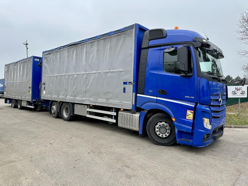 Mercedes-Benz Actros 2645 6x2 105m³ JUMBO + RETARDER + KRAN PALFINGER PK 19.001 SLD (4x) + RADIO - *FULL AIR* - FRIGO - EURO 6 - SAF AXLES - BELGIAN TRUCK - Skapbil, Kranbil: bilde 1 Mercedes-Benz Actros 2645 6x2 105m³ JUMBO + RETARDER + KRAN PALFINGER PK 19.001 SLD (4x) + RADIO - *FULL AIR* - FRIGO - EURO 6 - SAF AXLES - BELGIAN TRUCK - Skapbil, Kranbil: bilde 1