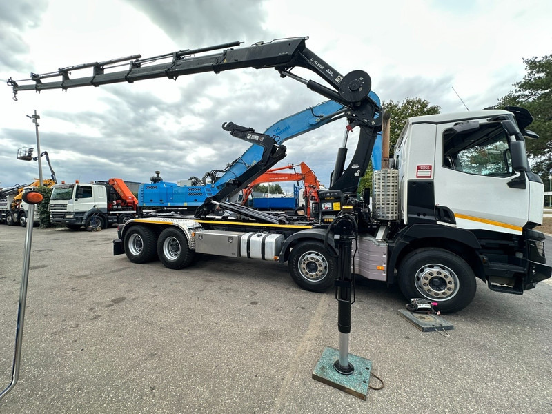 Renault C460 8x4 + (19m!) KRAN HIAB 288 E-6 HIDUO - RADIO - 5/6 F - STEEL SPRING / HUB REDUCTION - BE TRUCK - Krokbil, Kranbil: bilde 4 Renault C460 8x4 + (19m!) KRAN HIAB 288 E-6 HIDUO - RADIO - 5/6 F - STEEL SPRING / HUB REDUCTION - BE TRUCK - Krokbil, Kranbil: bilde 4