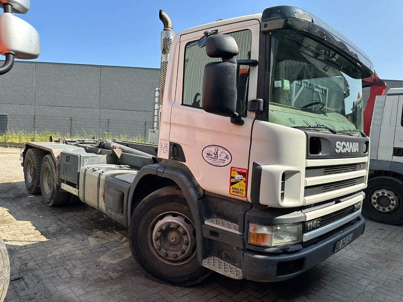 Scania 114C-340 6x4 HOOKLIFT 20T GANCHO - SPRING / BALLESTAS - MANUAL - EURO 3 - FR TRUCK - Krokbil: bilde 1 Scania 114C-340 6x4 HOOKLIFT 20T GANCHO - SPRING / BALLESTAS - MANUAL - EURO 3 - FR TRUCK - Krokbil: bilde 1
