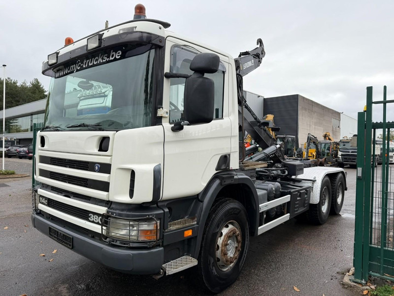 Scania 114C-380 6X4 HOOKLIFT / GANCHO HIAB MULTILIFT - RETARDER - A/C - EURO 3 - SPRING / BALLESTAS / BLATT / LAMES - Krokbil: bilde 3 Scania 114C-380 6X4 HOOKLIFT / GANCHO HIAB MULTILIFT - RETARDER - A/C - EURO 3 - SPRING / BALLESTAS / BLATT / LAMES - Krokbil: bilde 3