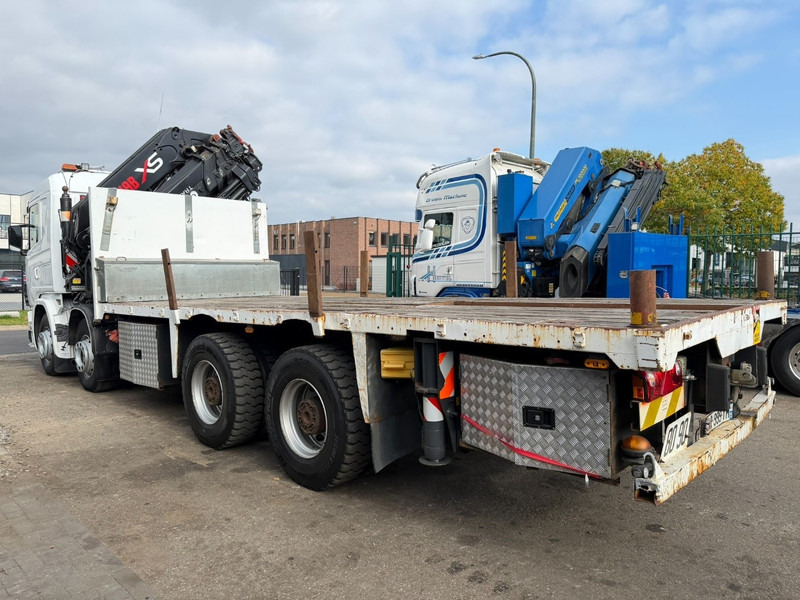 Scania 114C-380 8x4 PRITSCHE + KRAN HIAB 700 E-5 - PLATFORM 6m80 + TWISTLOCKS - MANUAL - RETARDER - STEEL SPRING / BIG AXLE HUB REDUCTION - AP ACHSEN - Planbil, Kranbil: bilde 5 Scania 114C-380 8x4 PRITSCHE + KRAN HIAB 700 E-5 - PLATFORM 6m80 + TWISTLOCKS - MANUAL - RETARDER - STEEL SPRING / BIG AXLE HUB REDUCTION - AP ACHSEN - Planbil, Kranbil: bilde 5
