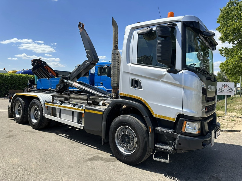 Scania G450 XT 6X4 AJK HAAKSYSTEEM 20T - 5760mm - WB 3m90 - HUB REDUCTION / STEEL SUSPENSION - EURO 6 - BE TRUCK - Krokbil: bilde 1 Scania G450 XT 6X4 AJK HAAKSYSTEEM 20T - 5760mm - WB 3m90 - HUB REDUCTION / STEEL SUSPENSION - EURO 6 - BE TRUCK - Krokbil: bilde 1