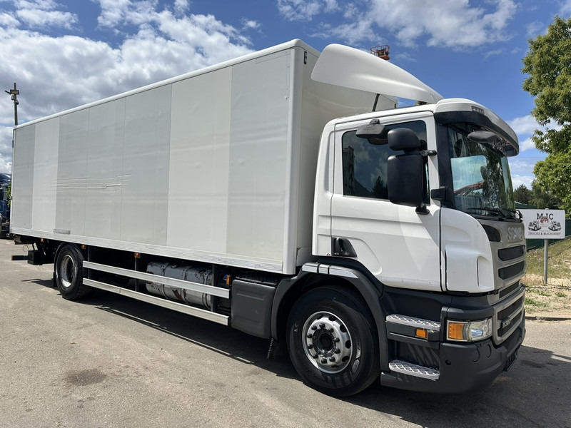 Scania P320 RETARDER - CLOSED BOX 8m25 x 2m47 x 2m30 - TAILLIFT 2000kg - EURO 6 - GOOD CONDITION - Skapbil: bilde 1 Scania P320 RETARDER - CLOSED BOX 8m25 x 2m47 x 2m30 - TAILLIFT 2000kg - EURO 6 - GOOD CONDITION - Skapbil: bilde 1