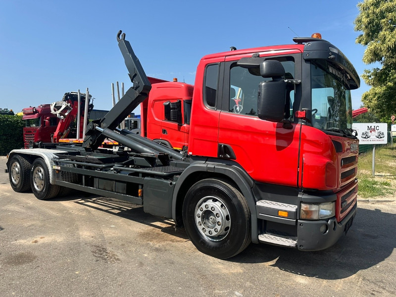 Scania P380 6x4 HOOKLIFT HIAB 25T - 6100mm - A/C - CAMERA - E4 - AIR SUSPENSION - BE TRUCK - Krokbil: bilde 1 Scania P380 6x4 HOOKLIFT HIAB 25T - 6100mm - A/C - CAMERA - E4 - AIR SUSPENSION - BE TRUCK - Krokbil: bilde 1
