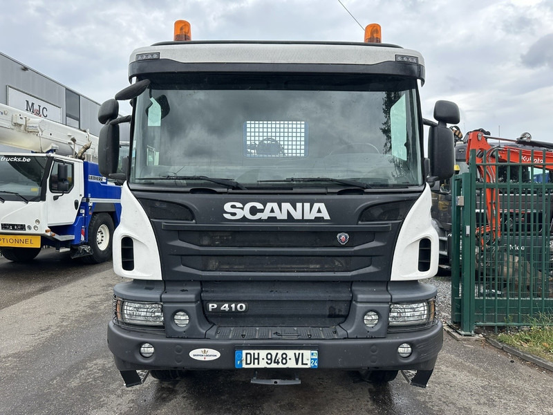 Scania P410 6x4 + CRANE HIAB 166 ES-4 - RETARDER - ROTATOR - PLATFORM 6m80 - BIG AXLES HUB REDUCTION - STEEL SPRING - Kranbil: bilde 3 Scania P410 6x4 + CRANE HIAB 166 ES-4 - RETARDER - ROTATOR - PLATFORM 6m80 - BIG AXLES HUB REDUCTION - STEEL SPRING - Kranbil: bilde 3