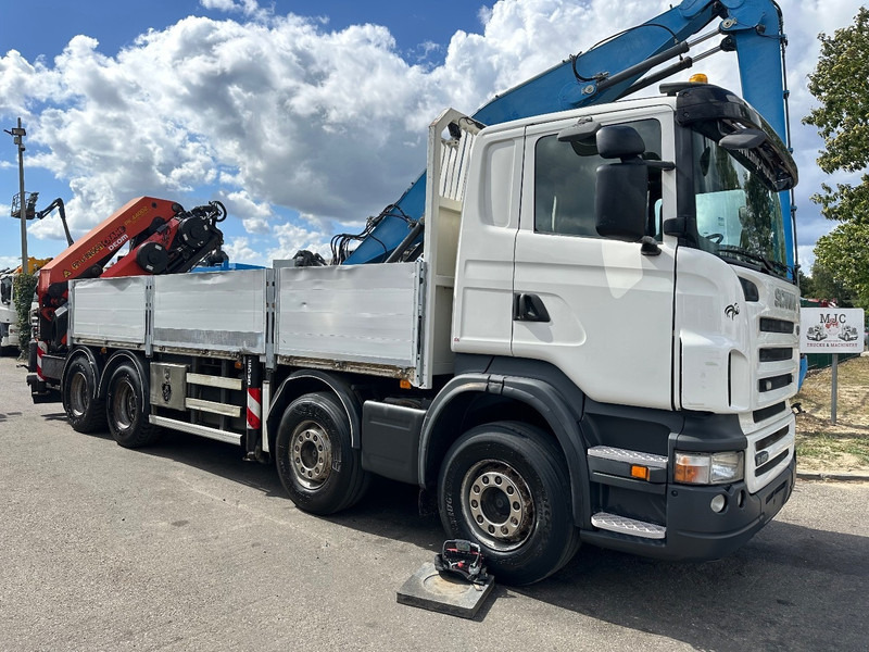 Scania R420 8x4 + CRANE PALFINGER PK44002 F (7x) + Rotator - 6m50 platform - Manual - - Planbil, Kranbil: bilde 1 Scania R420 8x4 + CRANE PALFINGER PK44002 F (7x) + Rotator - 6m50 platform - Manual - - Planbil, Kranbil: bilde 1