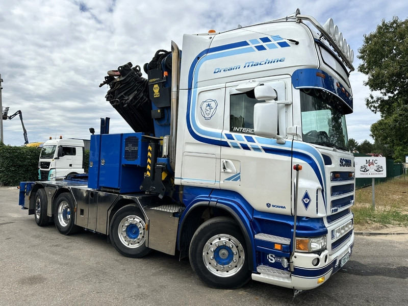 Scania R500 8x2 + CRANE 100Tm! PALFINGER PK100002 G 8x + 1 ME - RETARDER - ALCOA DURA BRIGHT - LIFT + STEERING - 5/6 HYDR F - TÜV 05/2026 - TOP CONDITION - Kranbil: bilde 2 Scania R500 8x2 + CRANE 100Tm! PALFINGER PK100002 G 8x + 1 ME - RETARDER - ALCOA DURA BRIGHT - LIFT + STEERING - 5/6 HYDR F - TÜV 05/2026 - TOP CONDITION - Kranbil: bilde 2