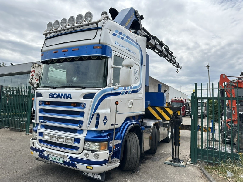 Scania R500 8x2 + CRANE 100Tm! PALFINGER PK100002 G 8x + 1 ME - RETARDER - ALCOA DURA BRIGHT - LIFT + STEERING - 5/6 HYDR F - TÜV 05/2026 - TOP CONDITION - Kranbil: bilde 4 Scania R500 8x2 + CRANE 100Tm! PALFINGER PK100002 G 8x + 1 ME - RETARDER - ALCOA DURA BRIGHT - LIFT + STEERING - 5/6 HYDR F - TÜV 05/2026 - TOP CONDITION - Kranbil: bilde 4