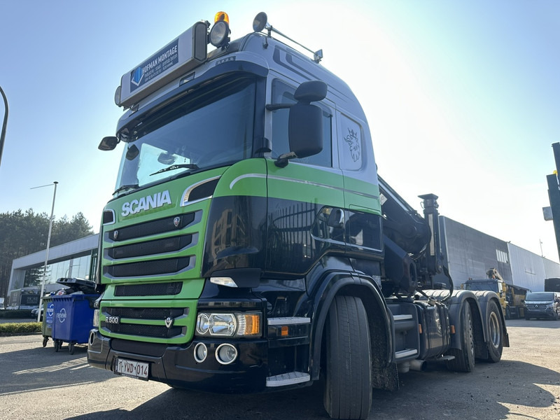 Scania R500 V8 6x2 + KRAN MKG HLK 231 HP (23tm) - 4x HYDR - RADIO - RETARDER - MANUAL - LIFT + STEERING AXLE - Kranbil: bilde 5 Scania R500 V8 6x2 + KRAN MKG HLK 231 HP (23tm) - 4x HYDR - RADIO - RETARDER - MANUAL - LIFT + STEERING AXLE - Kranbil: bilde 5